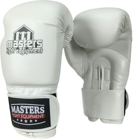Sport Masters Rpu Boxhandschuhe für Wettkampfhandschuhe Weiß