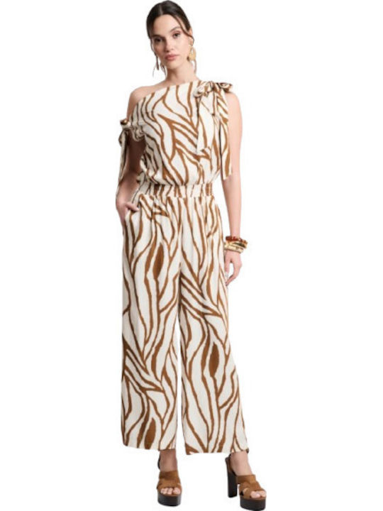 Women's Brown Jumpsuit