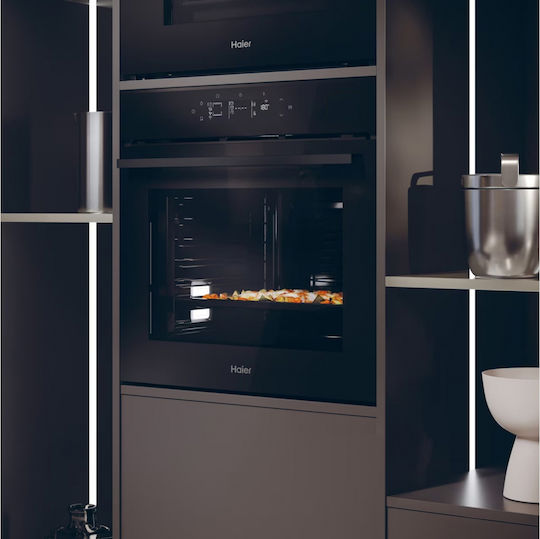 Haier Cuptor de Blat 78l L59.5cm Negru
