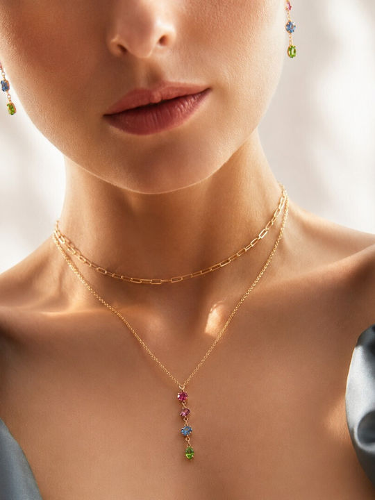 Victoria Cruz Charm aus Vergoldet Silber