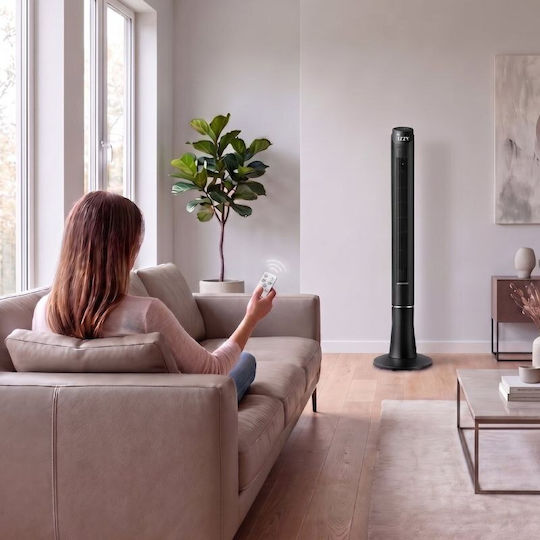 Izzy IZ-9035 Tower Fan 70W With Remote Control Black