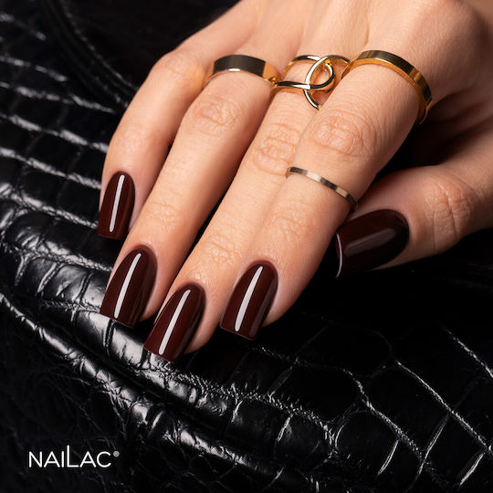 NaiLac Лак за Нокти Кафяв #499 7ml