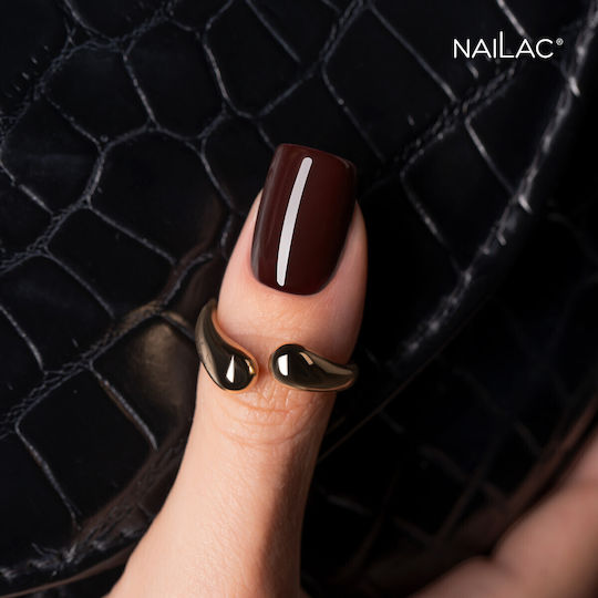 NaiLac Лак за Нокти Кафяв #499 7ml