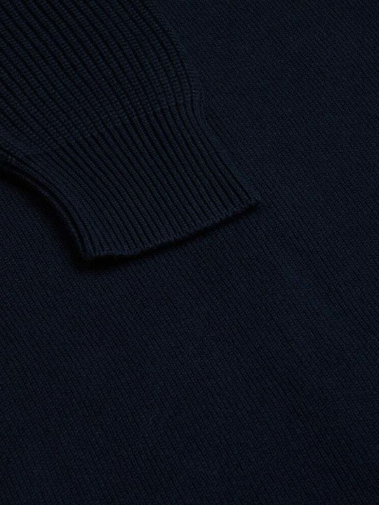 Men's Knitted Jacket Blue