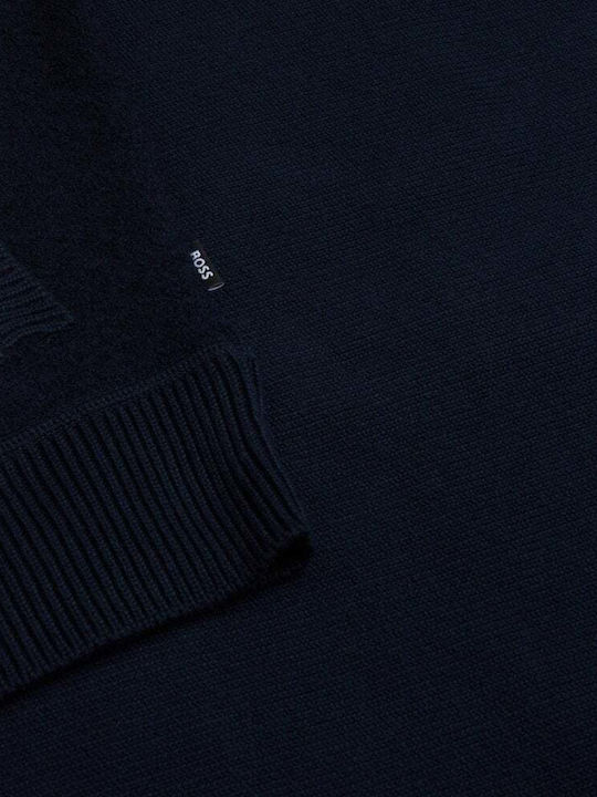 Men's Knitted Jacket Blue