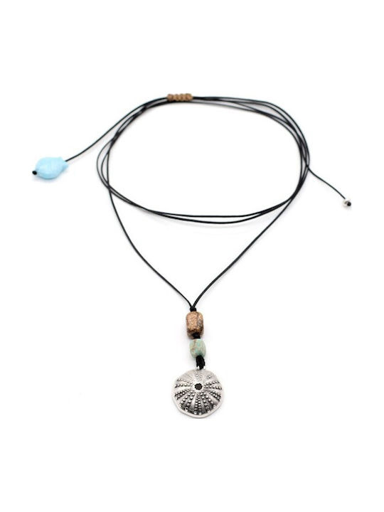 Irmelia Black Necklace