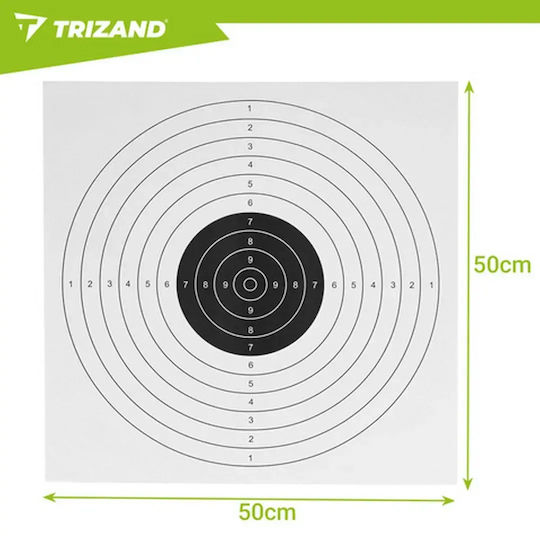 Trizand Paper Shooting & Archery Target 50x50cm