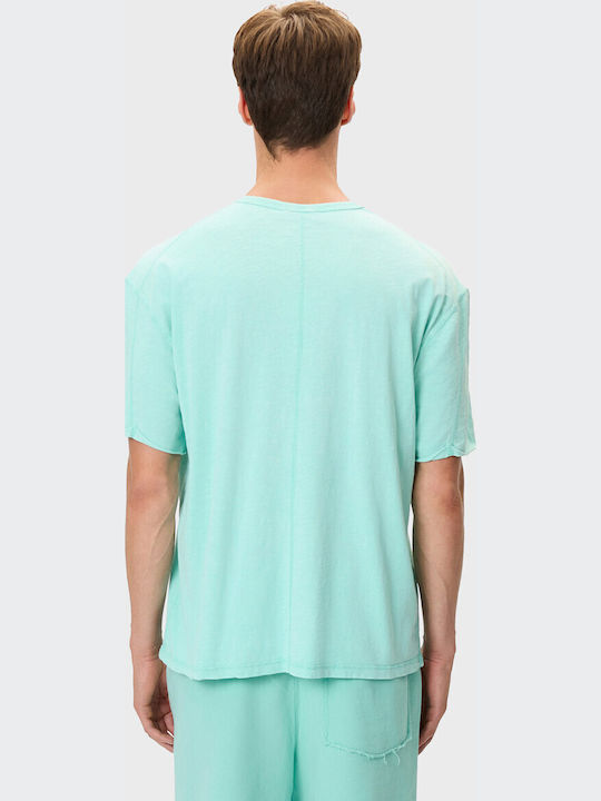 T-Shirt Hellblau Aquamarin