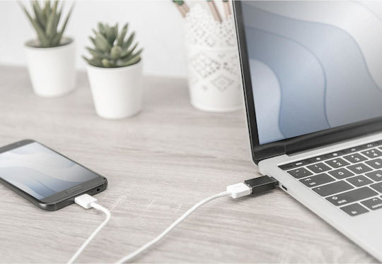 Digitus Usb 3.0 Superspeed Adapter Typ Usb-C Usb-A Weiblich Schwarz