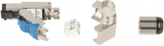 Delta RJ-45 Stecker Gold