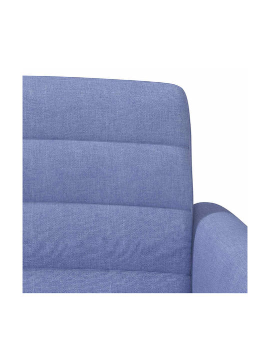 Ecksofa Blau Jeans 116x67x80cm