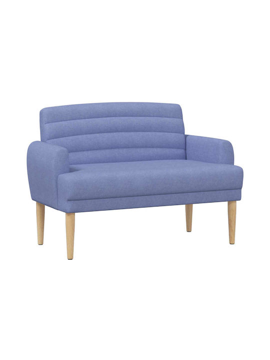 Ecksofa Blau Jeans 116x67x80cm