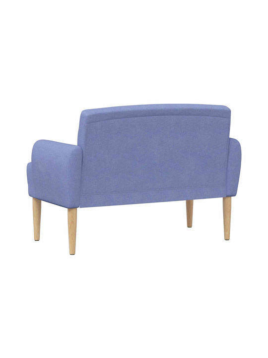 Ecksofa Blau Jeans 116x67x80cm