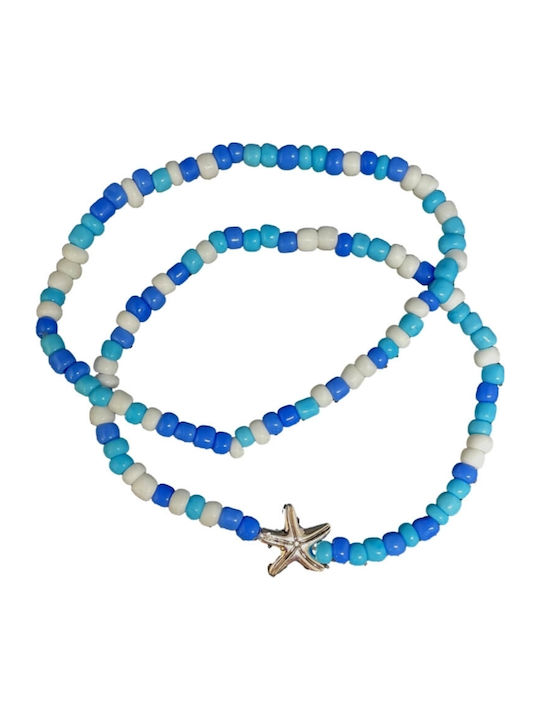 Fußarmbänder Türkis