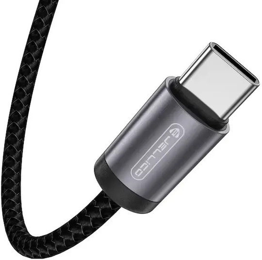 Jellico Кабел B27 USB-C Lightning PD 30W 1m Черен