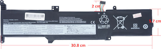 Съвместима Батерия за Lenovo IdeaPad / Thinkbook Lenovo Ideapad 3-14ada05 81w0 Thinkbook 14 Iil 20sl G4 Iap 21dh 3-15itl05 81x8 с 4120mAh