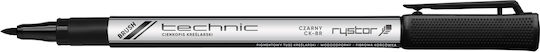 Rystor Μαρκαδόροι Σχεδίου Black 0.05mm Σετ 9τμχ