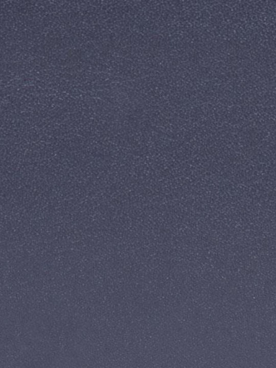 Leather Men's Wallet with RFID Blue