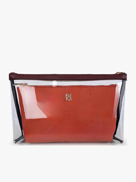 Tommy Hilfiger 2 Pack Washbag Geantă Pentru Femei Roșie