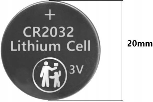 Maximcell Cr2032 Cr 2032 Lithium Button Battery 3v 20mm