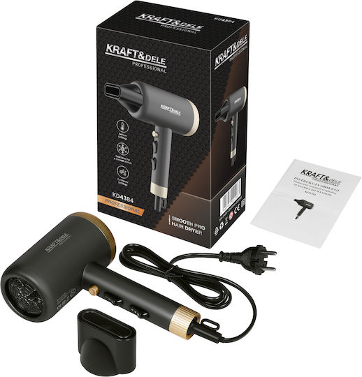 Kraft & Dele Πιστολάκι Μαλλιών 2200W