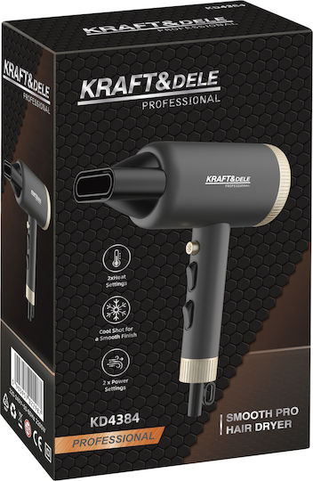 Kraft & Dele Πιστολάκι Μαλλιών 2200W