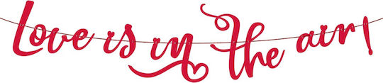 Paper Garland Love Is In Air 200 Cm