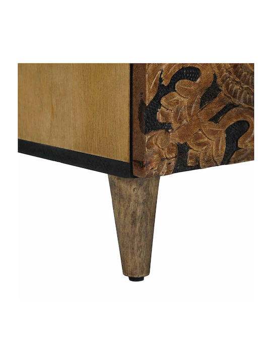 Holzsideboard mit Schubladen Braune 120x33x75cm