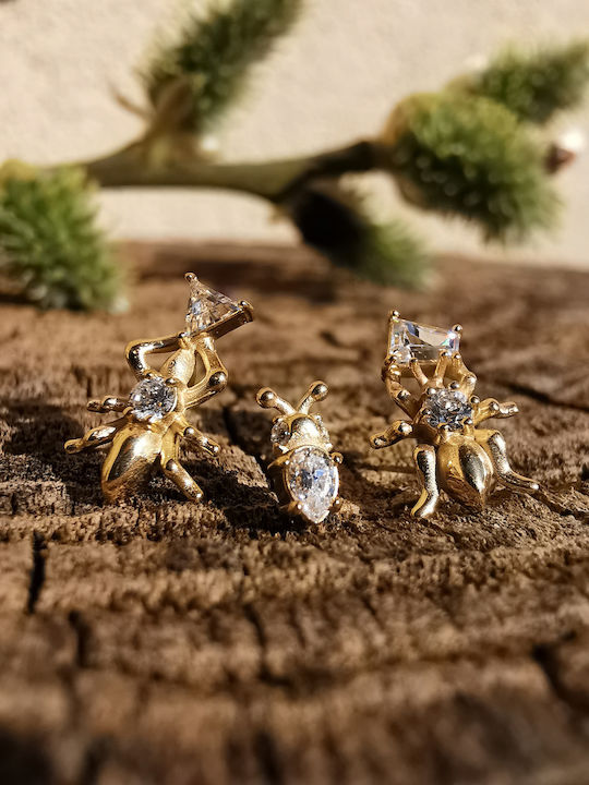 Crazy Needles Charm Επιχρυσωμένο
