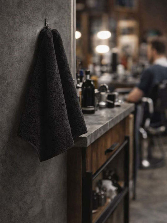 SteweHome Facecloth 50x90cm Black 2 Pieces
