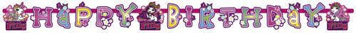 Happy Birthday Filly Banner 180cm 1pc