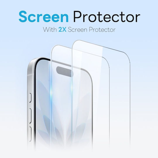 Northjo 5 in 1 Protection Set 360 Full Cover Plastic Orange iPhone 17