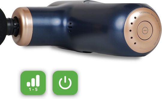 Habys Massage Gun for Neck Head Back Legs Body Hands & Eyes with Vibration Blue