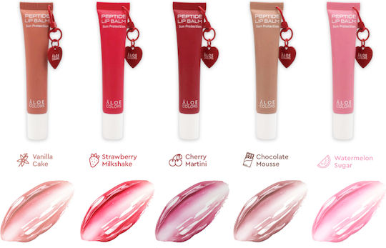 Aloe Colors Lip Balm Strawberry Milkshake 15ml