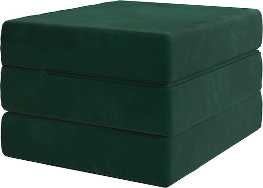 Multifunctional Bean Bag Sofa Dark Green 90x63x45cm