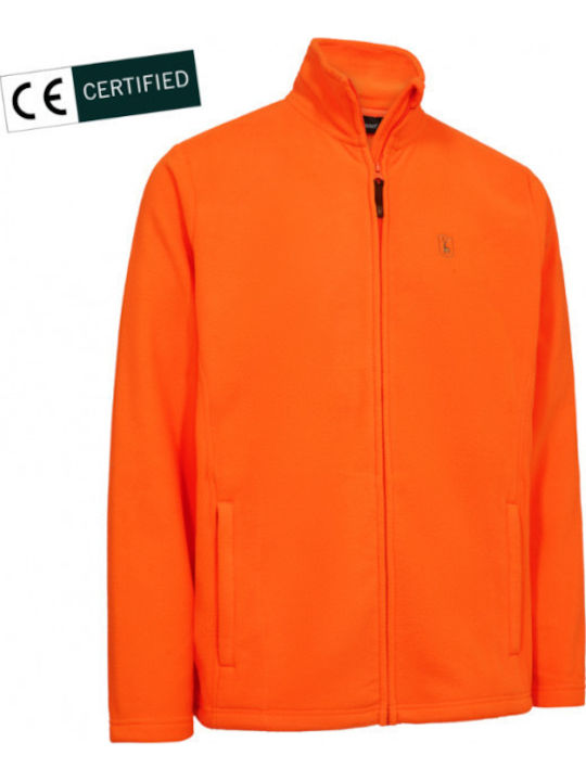 Deer Atlas Light Jachetă Fleece de Vânătoare Portocalie