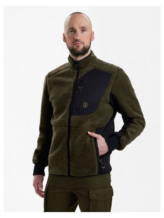 Deer Rogaland Κυνηγετική Ζακέτα Fleece Πράσινο