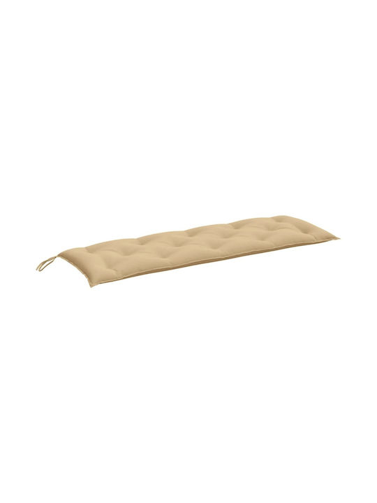 vidaXL Perne De Canapea De Grădină Cu Spătar Bej Melanj 2 Buc 50x150 Cm