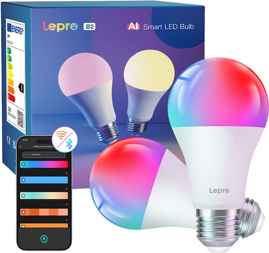 Lepro Λάμπες LED για Ντουί E27 Θερμό Λευκό 1100lm 2τμχ