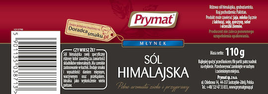Prymat Himalaya Salz Im Mühle 110g