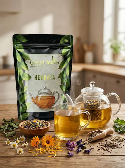 Green Touch Mint Chamomile Anise Mallow Calendula Herbs Blend 50gr