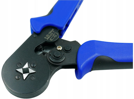 Falon-Tech Πρέσα Ακροδεκτών Διατομής 0.25 - 10mm² με Μηχανισμό Καστάνιας (Μήκος 175mm)