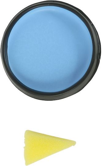 Blaues Gesichtsbemalung Schminke Farbe