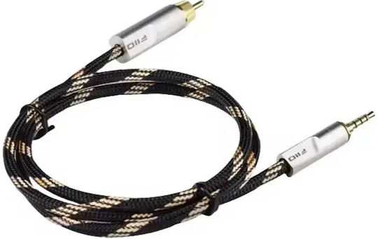 Fiio Ll-rca1m Cablu Coaxial Audio Digital Premium 3.5mm La Rca 80cm