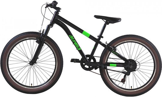 Alpina Mountain Bike Copii 24" Negru