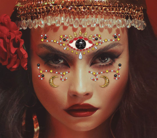 3d Crystal Face Stickers Gypsy Fairy
