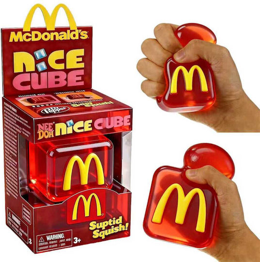 Schylling Ice Cube McDonald’s Squishy Red