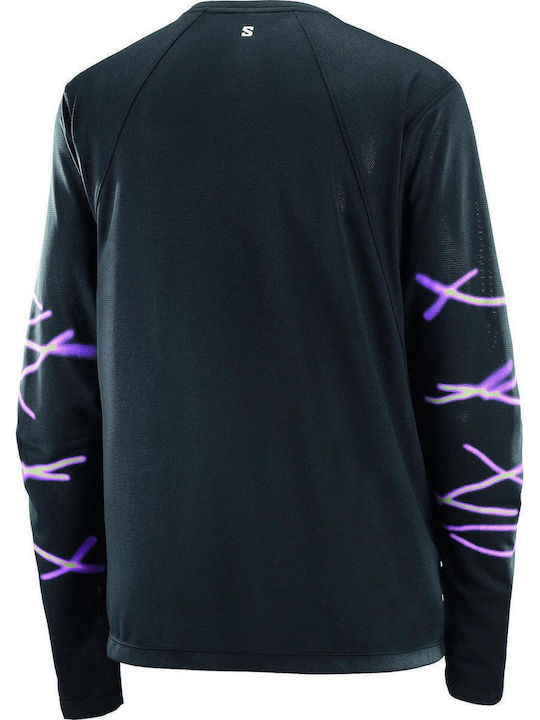 Tricou Sport de Damă Uscare Rapidă Deep Black