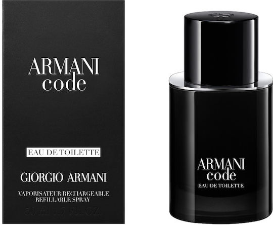 Giorgio Armani Code Eau de Toilette Refillable 50ml