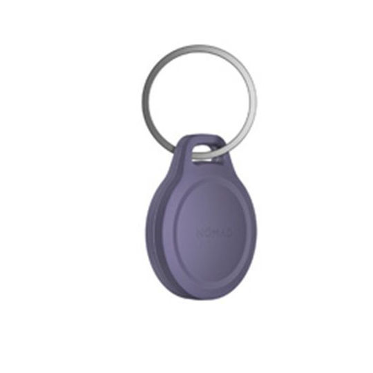 Nomad Rugged Keychain Case for AirTag in Purple Colour